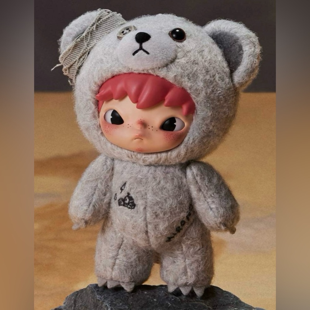 Hirono Road Journal Series Plush Doll - Grey Gravel